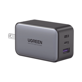 Cargador de 65W serie Nexode | 3 Puertos de Carga Rápida | 2 USB-C | 1 USB-A | Tecnología GaN II | Power Delivery 3.0 | Quick Charge 4.0 | Chip Confiable y Carga Inteligente | Optimiza la Experiencia de Carga | Carcasa Ignifuga