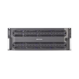 Controlador Simple de Almacenamiento en Red / 24 Discos Duros Incluidos (10 TB) / RAID / iSCSI / NFS / Graba 320 canales IP / 2 Tarjetas Red / Simple Controlador / Incluye 24 HDD Preinslatados