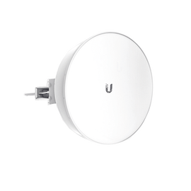 PowerBeam airMAX AC ISO hasta 450 Mbps, 5 GHz (5150 - 5875 MHz) con antena integrada de 27 dBi con aislamiento RF y radomo incluido
