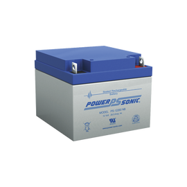 Batería de respaldo UL de 12Vcd, 26 AH. Ideal para aplicaciones de sistemas de detección de incendio/intrusión/Control de acceso. (Paquete de 2 baterías).