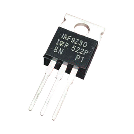 Transistor de Potencia MOSFET, Canal P, 50 Volt, 18 Amp., 0.14 Ohm, 74 Watt, TO-220AB, para Analizador III.