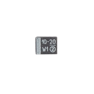 Capacitor de Tantalio SMD, 10 uFd, 20 Volt. Capacitor de Tantalio SMD, 10 uFd, 20 Volt.