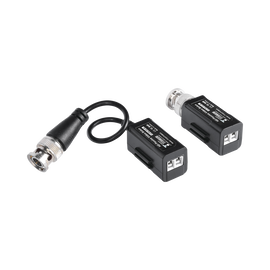 Kit de Transceptores (Baluns) con terminales tipo tornillo, TurboHD Hasta 4K / 5 MP / HD-TVI/HD-CVI/AHD/CVBS / Conector 100% COBRE / Con Cable RF Blindado