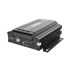 DVR Móvil / Multiplataforma / 4 Canales AHD 2 Megapixel / Almacenamiento en HDD / H.265 / Chip IA Embebido / Soporta 4G / WiFi / GPS
