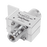 Protector RF Coaxial Para 10 a 1000 MHz Con Ceja Frontal Con Conectores N Macho y N-Hembra, 50 Ω