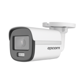 Bala TURBOHD 3K (5MP) / Lente 2.8 mm / Micrófono Integrado / Imagen a Color 24/7 / Luz Blanca 20 mts / Exterior IP67 / dWDR / 4 Tecnologías