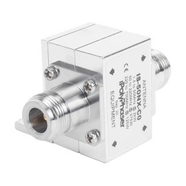 Protector RF Coaxial Para 1.5 a 700 Mhz Con Conectores N Hembra en Ambos Lados Con Ceja Lateral, 10 Años de Garantía