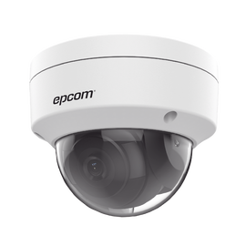 IP Dome 8 Megapixel (4K) / Lens 2.8 mm / 30 mts IR EXIR / Outdoor IP67 / IK10 / WDR 120 dB / PoE / Video Analytics (False Alarm Filter) / Ultra Low Lighting