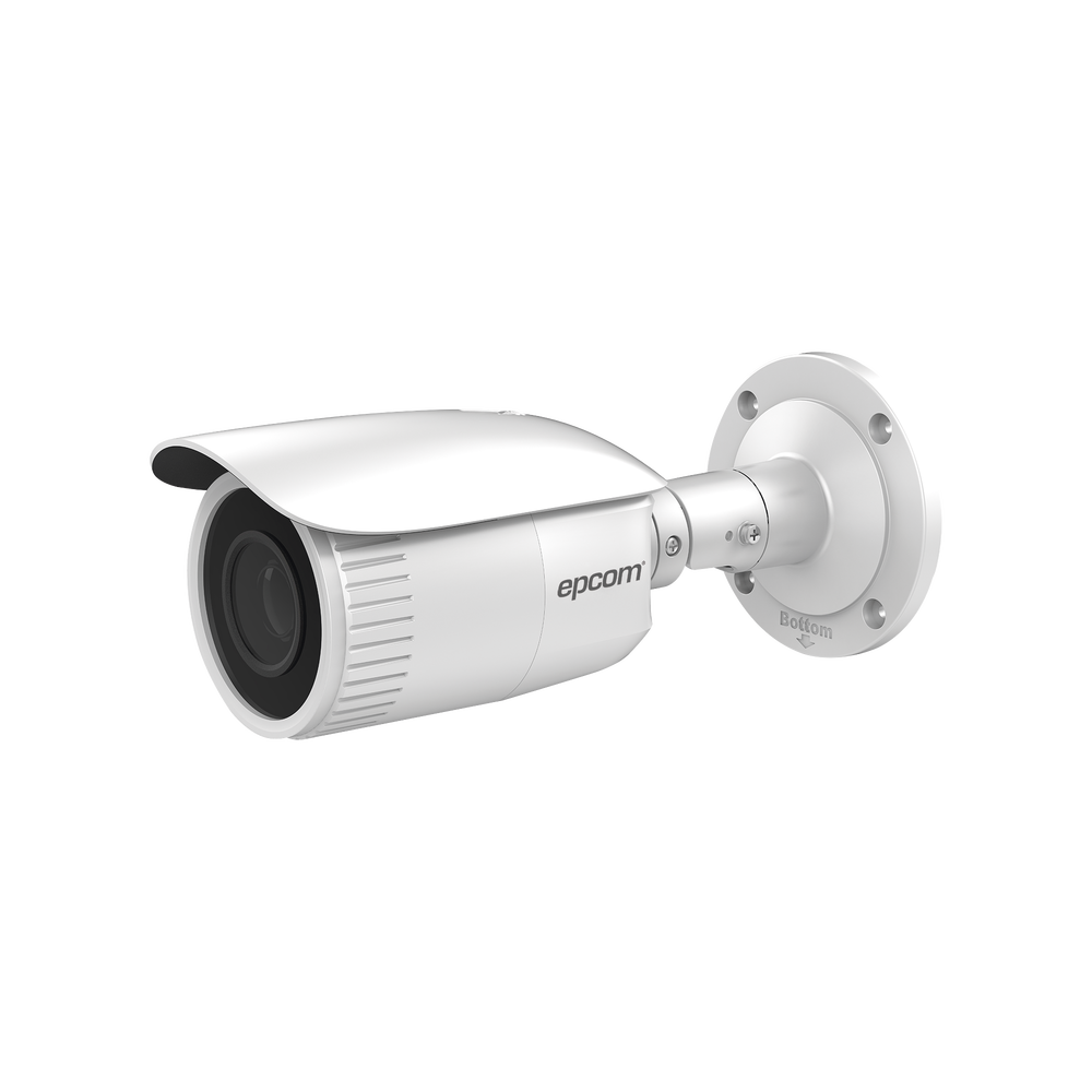 2 MP IP Bullet Camera / 2.8 to 12 mm Motorized Lens / IP67 / 98 ft IR / H.265+