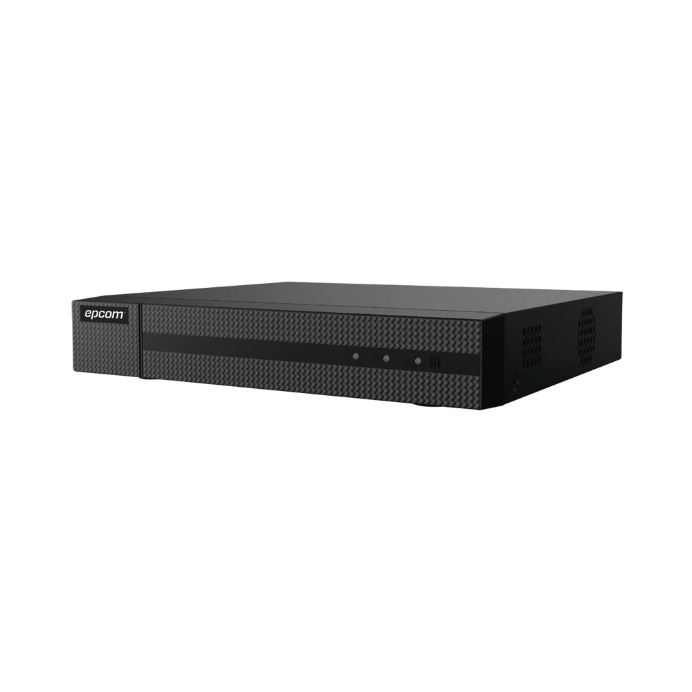 NVR 4 Megapixel / 4 IP Channels / 4 PoE+ Ports / 1 Hard Drive Bay / Full HD Output