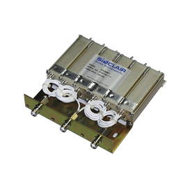 Duplexer Móvil Rechazo de Banda, 155-174 MHz, 6 Cavidades, 15-18 MHz de Separación, 50 Watt, BNC Hembras.