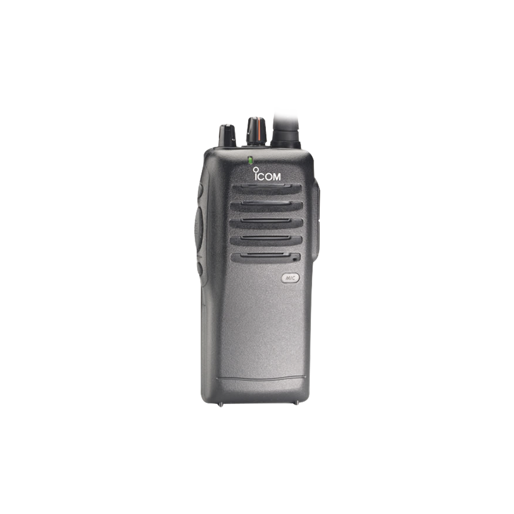 Portable Radio, Frequency Range 440-470 mHz, 16 Channels, 4W Antenna. Belt Clip & Battery