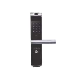 Cerradura Autónoma YMF40A con Teclado y  Biométrica con Huella de Alto Diseño Estético!