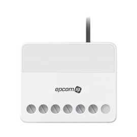 (epcom AX) Wireless Relay / 1 Alarm Input 24/7 / 1 Relay Output 0 to 36 VDC (Max. 5 A)