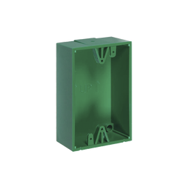 Caja de Montaje Color Verde para Botones de Emergencia STI