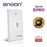 PLACA DE PARED (FACEPLATE) ENSON EPRO-FP10 COMPATIBLE CON JACK KEYSTONE 1 PUERTO COLOR BLANCO, USO EN INTERIOR, IDEAL PARA CONECTORES RJ45, COAXIAL, FIBRA OPTICA, FABRICADO EN PLASTICO ABS