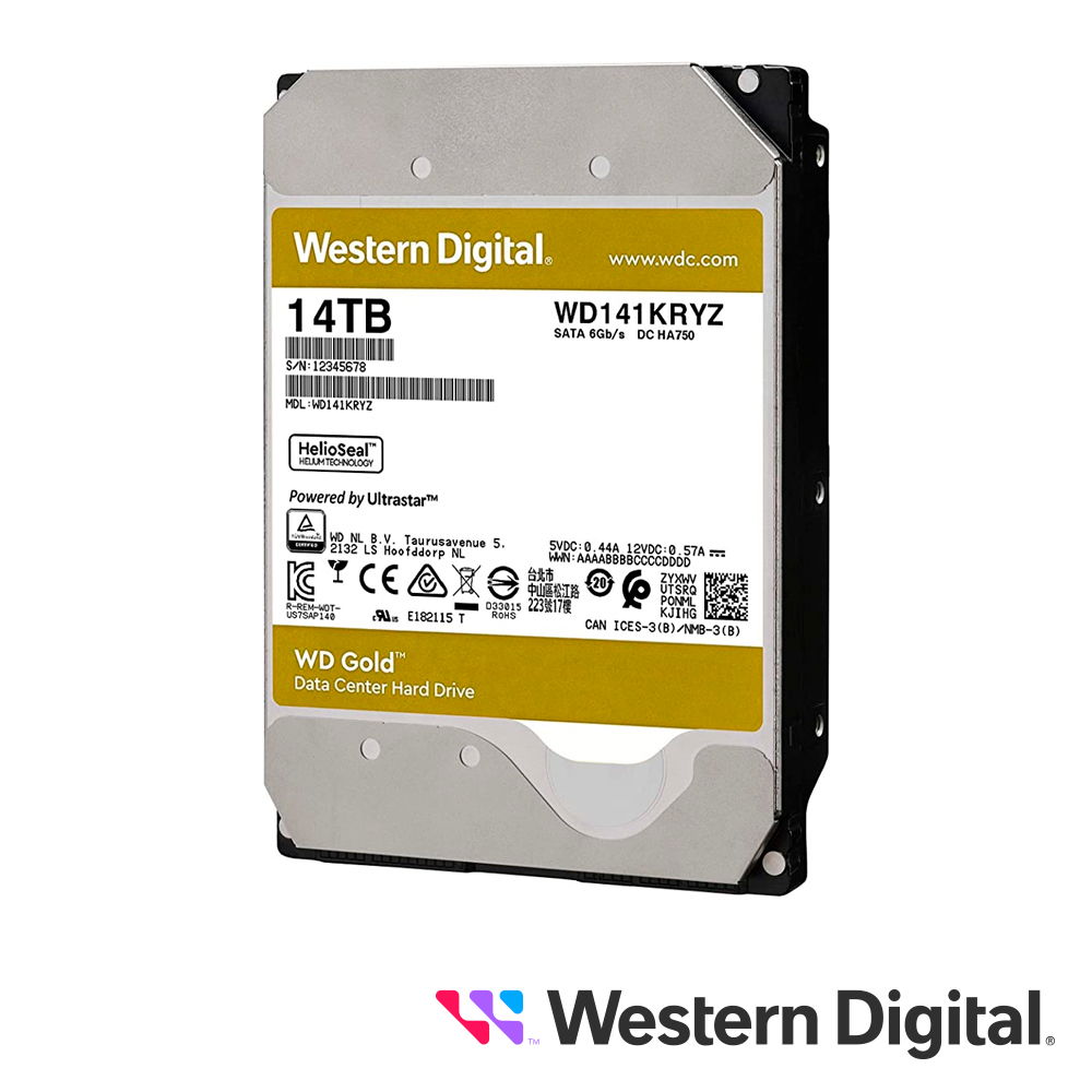 DD DISCO DURO 14TB WD141KRYZ WD GOLD 3.5 SATA3 6GB/S 256MB 7200RPM 24X7 HOTPLUG P/NAS/NVR/SERVER DD DISCO DURO 14TB WD141KRYZ WD GOLD 3.5 SATA3 6GB/S 256MB 7200RPM 24X7 HOTPLUG P/NAS/NVR/SERVER