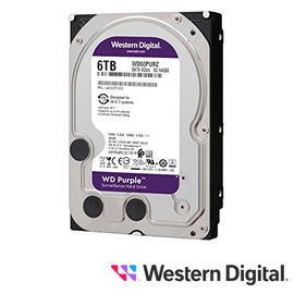 DISCO DURO DD 6TB SATA WD PURPLE WD62PURZ 24/7 OPTIMIZADO PARA VIDEOVIGILANCIA SATA III 6GB/S COMPATIBLE CON DVR Y NVR DE CUALQUIER MARCA DISCO DURO DD 6TB SATA WD PURPLE WD62PURZ 24/7 OPTIMIZADO PARA VIDEOVIGILANCIA SATA III 6GB/S COMPATIBLE CON DVR Y NVR DE CUALQUIER MARCA