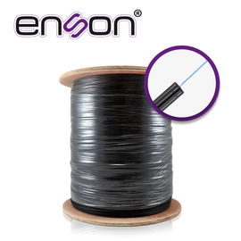 CABLE DE FIBRA OPTICA DROP MONO MODO DE 1000M  ENSON ENS-DF1COS2 1 HILO 9/125 MICRAS OS2 IDEAL PARA GPON USO INTERIOR