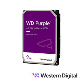 Disco Duro PURPLE de 2TB / 3 AÑOS DE GARANTÍA / Para Videovigilancia