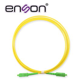 JUMPER DE FIBRA OPTICA ENSON ENS-JUMPSCS FORRO PVC COLOR AMARILLO FLAMABILIDAD LSZH RISER TIPO DE FIBRA MONOMODO OS2 G652D 9/125 MICRAS CONECTORES SC SIMPLEX - SC SIMPLEX LONGITUD 2 METROS IDEAL PARA LA CONECTIVIDAD ENTRE EQUIPOS ONT JUMPER DE FIBRA OPTICA ENSON ENS-JUMPSCS FORRO PVC COLOR AMARILLO FLAMABILIDAD LSZH RISER TIPO DE FIBRA MONOMODO OS2 G652D 9/125 MICRAS CONECTORES SC SIMPLEX - SC SIMPLEX LONGITUD 2 METROS IDEAL PARA LA CONECTIVIDAD ENTRE EQUIPOS ONT