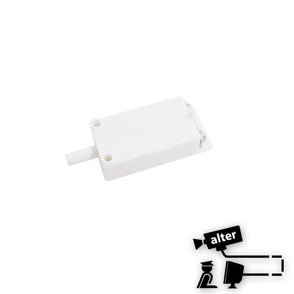 TAMPER PARA GABINETE TMP01 NORMALMENTE CERRADO (NC) BLANCO, PARA GABINETES QUE REQUIEREN ESTAR CERRADOS