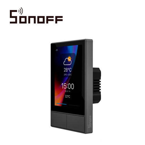 APAGADOR INTELIGENTE DE 2 UNIDADES CON PANTALLA TACTIL WIFI 2.4 GHZ + BLUETOOTH SONOFF NSPANEL-US CAPAZ DE CONTROLAR HASTA 8 DISPOSITIVOS SONOFF O ESCENAS INTELIGENTES APAGADOR INTELIGENTE DE 2 UNIDADES CON PANTALLA TACTIL WIFI 2.4 GHZ + BLUETOOTH SONOFF NSPANEL-US CAPAZ DE CONTROLAR HASTA 8 DISPOSITIVOS SONOFF O ESCENAS INTELIGENTES