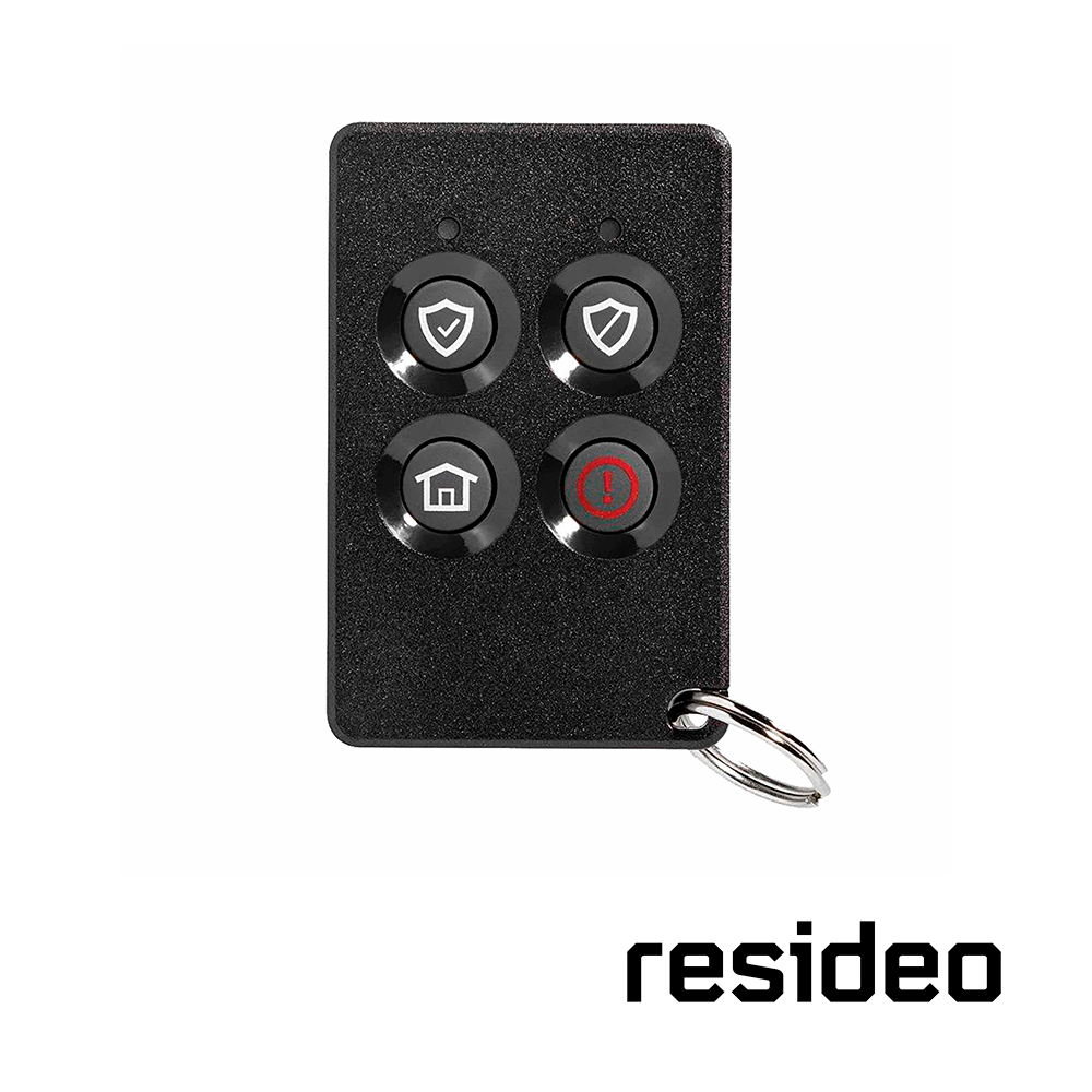 LLAVERO 4 BOTONES INALAMBRICO RESIDEO PROSiXFOBM TECNOLOGIA SIX-PRO SERIES