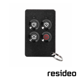LLAVERO 4 BOTONES INALAMBRICO RESIDEO PROSiXFOBM TECNOLOGIA SIX-PRO SERIES