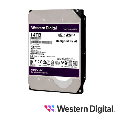 DISCO DURO DD 14TB SATA WD PURPLE WD141PURP 24/7 OPTIMIZADO PARA VIDEOVIGILANCIA SATA III 6GB/S 7200 RPM COMPATIBLE CON NAS QNAP DISCO DURO DD 14TB SATA WD PURPLE WD141PURP 24/7 OPTIMIZADO PARA VIDEOVIGILANCIA SATA III 6GB/S 7200 RPM COMPATIBLE CON NAS QNAP