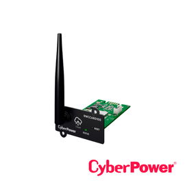 PUERTO DE CONECTIVIDAD  ANTENA EXTERNA CYBERPOWER RWCCARD100 PROTOCOLO DE ENLACE DE DATOS  IEEE 802.11B/G/N  ADMINISTRACIÓN REMOTA  APLICACIÓN POWERPANEL CLOUD (SERVICIO GRATUITO POR 3 AÑOS)  PLUG-AND-PLAY