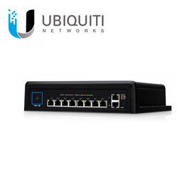Switch industrial UniFi PoE de 10 puertos Gigabit (8 x 802.3bt y 2 x Ethernet) para temperaturas extremas