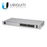 UniFi Switch USW-24, Capa 2 de 24 puertos 10/100/1000 Mbps + 2 puertos 1G SFP, pantalla informativa
