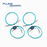 KIT DE JUMPER PARA COMPROBACION DE FIBRA OPTICA MULTIMODO (ENCIRCLED FLUX) 2M FLUKE NETWORKS MRC-50EFC-SCLCKITM (2 SC/LC, 2 LC/LC) DE METAL
