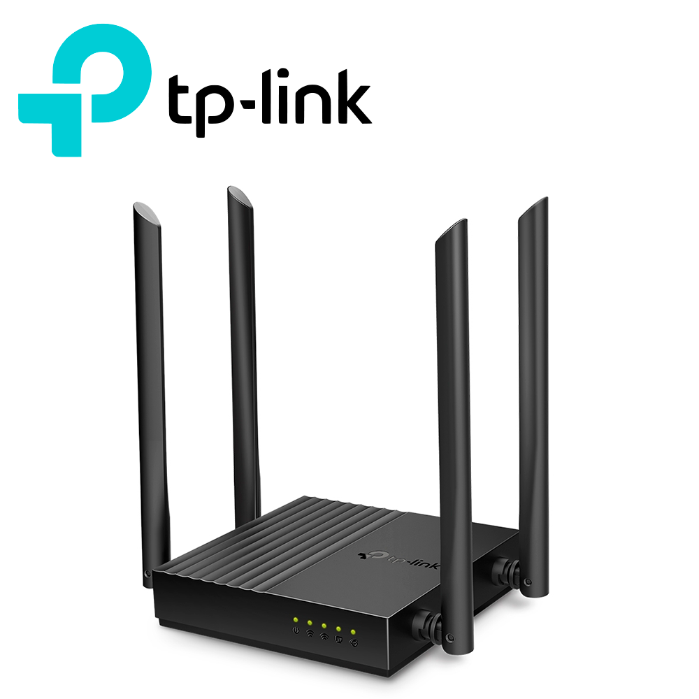 TP-LINK Archer C64 V1 - Enrutador inalámbrico conmutador de 4 puertos - 1GbE - Wi-Fi 5 - Doble banda