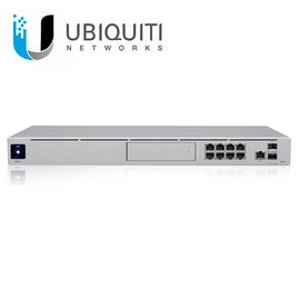 UniFi Dream Machine Pro, de 1 UR con un puerto 10G SFP+ WAN, 8 puertos 10/100/1000 Mbps RJ-45 LAN, y una bahía de HDD 3.5 UniFi Dream Machine Pro, de 1 UR con un puerto 10G SFP+ WAN, 8 puertos 10/100/1000 Mbps RJ-45 LAN, y una bahía de HDD 3.5