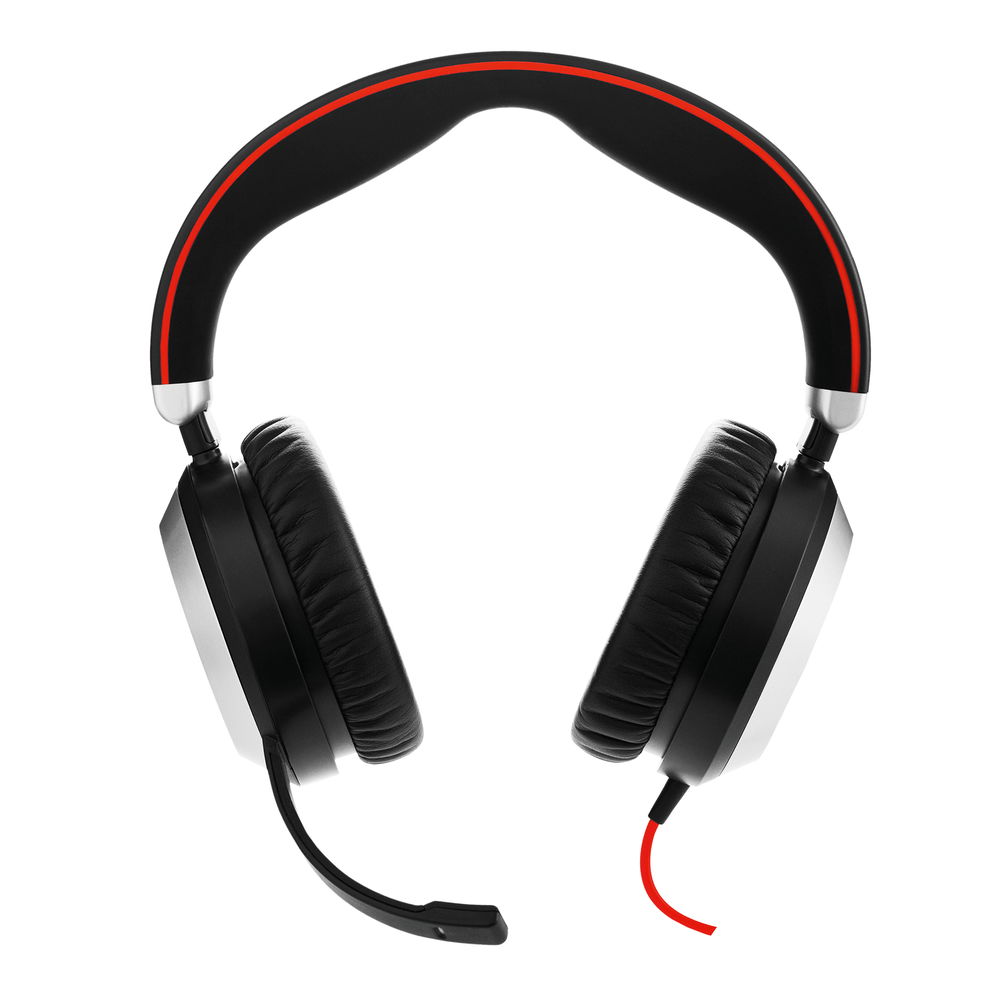 Jabra Evolve 80 Stereo MS USB-C Auriculares Alámbrico Diadema Oficina/Centro de llamadas USB Tipo C Negro Jabra Evolve 80 Stereo MS USB-C Auriculares Alámbrico Diadema Oficina/Centro de llamadas USB Tipo C Negro