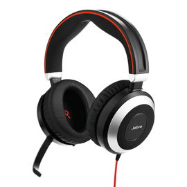 Jabra Evolve 80 Stereo MS USB-C Auriculares Alámbrico Diadema Oficina/Centro de llamadas USB Tipo C Negro Jabra Evolve 80 Stereo MS USB-C Auriculares Alámbrico Diadema Oficina/Centro de llamadas USB Tipo C Negro