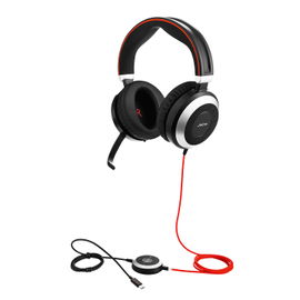 Jabra Evolve 80 Stereo MS USB-C Auriculares Alámbrico Diadema Oficina/Centro de llamadas USB Tipo C Negro Jabra Evolve 80 Stereo MS USB-C Auriculares Alámbrico Diadema Oficina/Centro de llamadas USB Tipo C Negro