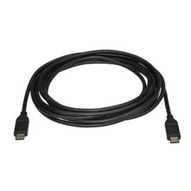 StarTech.com Cable de 3m USB-C a USB-C Macho a Macho USB 2.0 - Cable USB Tipo C - Cable USBC - Cable Cargador para Móvil USBC