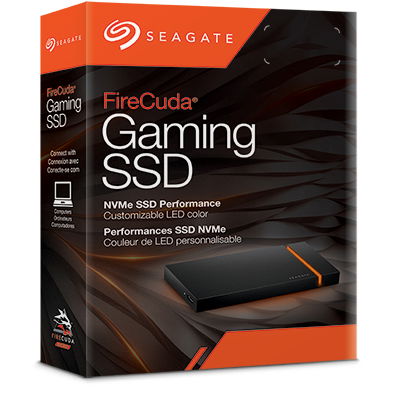 Seagate FireCuda 2000 GB Negro