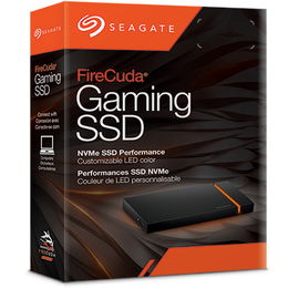 Seagate FireCuda 2000 GB Negro