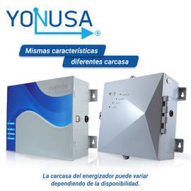 ENERGIZADOR PARA CERCA ELECTRIFICADA NEW GEN YONUSA 12000V EY/NG 12000 1 SIN INTERFACE CUBRE HASTA 500 METROS PERIMETRALES O 2500 METROS LINEALES A 5 LINEAS - NUEVO DISEÑO SMT