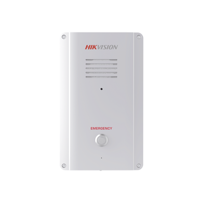 Panel de Alarma de Pánico / Micrófono Integrado / Exterior IP65 / Protección IK09
