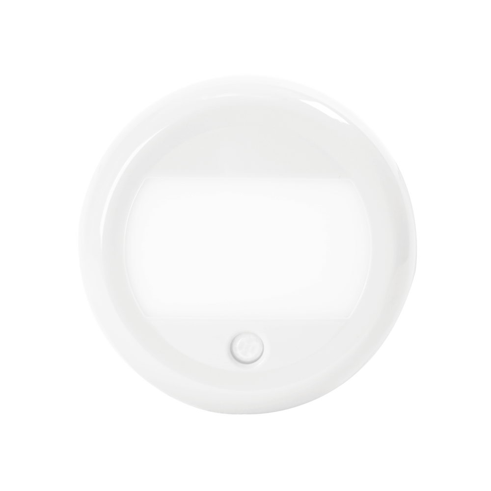 Luz cortesía circular LED de iluminación de interiores con sensor de movimiento PIR