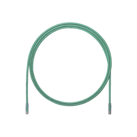 Cable de Parcheo UTP, Cat6A, 24 AWG, CM, Color Verde, 20ft