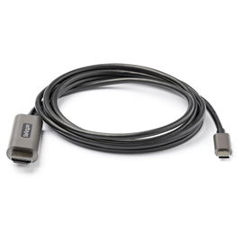 StarTech.com 6ft (2m) USB C to HDMI Cable 4K 60Hz with HDR10, Ultra HD USB Type-C to 4K HDMI 2.0b Video Adapter Cable, USB-C to HDMI HDR Monitor/Display Converter, DP 1.4 Alt Mode HBR3 - Thunderbolt 3 Compatible (CDP2HDMM2MH) - Cable adaptador - 24 p