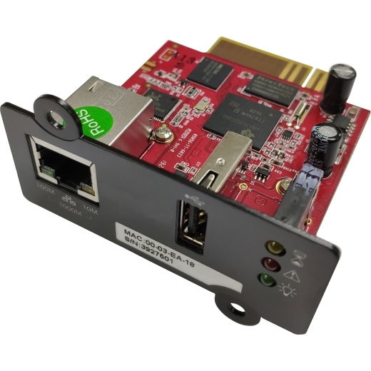 APC - Adaptador de administración remota - para Easy UPS 3S E3SUPS10KHB, E3SUPS10KHB1, E3SUPS30KHB, E3SUPS40KHB2 APC - Adaptador de administración remota - para Easy UPS 3S E3SUPS10KHB, E3SUPS10KHB1, E3SUPS30KHB, E3SUPS40KHB2