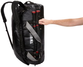 Thule Chasm TDSD-203 Black bolso de lona 70 L Nylon, Elastómero termoplástico (TPE) Negro Thule Chasm TDSD-203 Black bolso de lona 70 L Nylon, Elastómero termoplástico (TPE) Negro