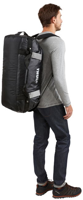 Thule Chasm TDSD-203 Black bolso de lona 70 L Nylon, Elastómero termoplástico (TPE) Negro Thule Chasm TDSD-203 Black bolso de lona 70 L Nylon, Elastómero termoplástico (TPE) Negro
